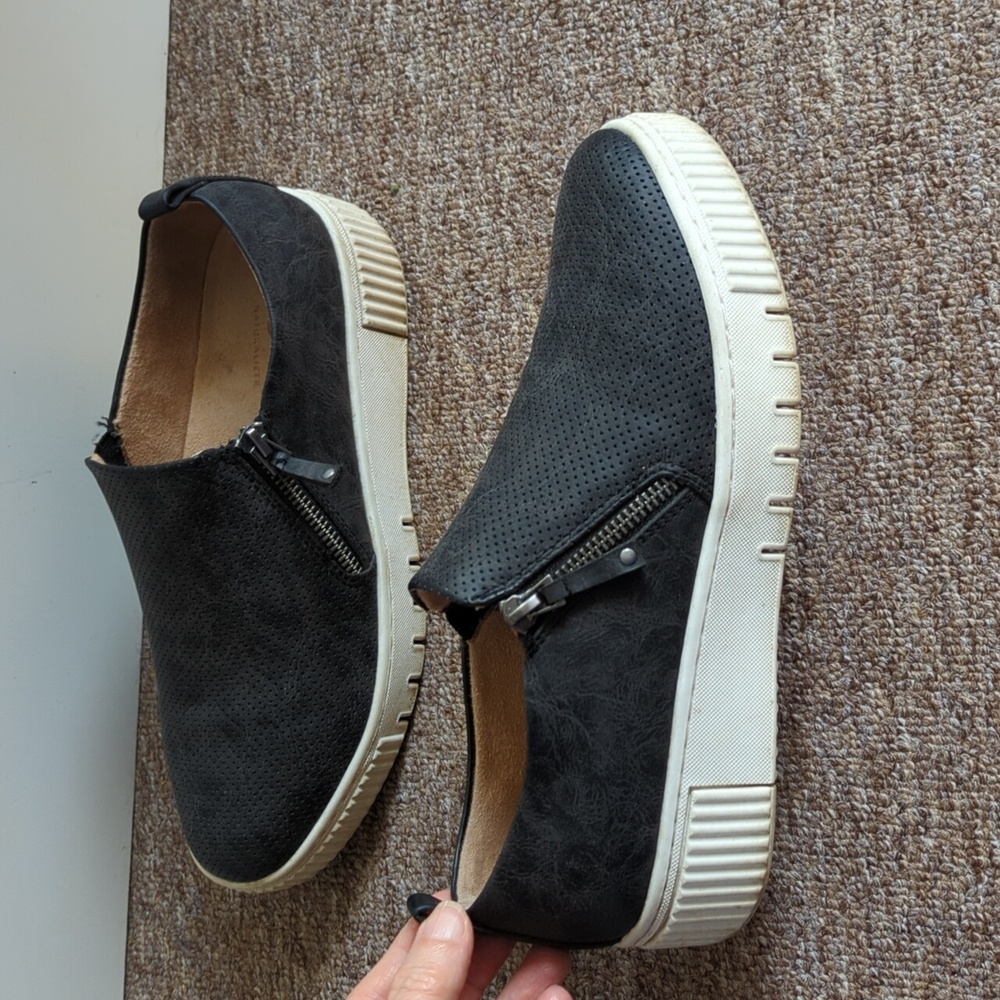 Women's Gray SOUL 8.5 Slip-On Shoes Naturalizer Comfort Cute Comfy